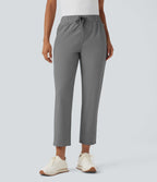 Pantalon golf fuselé taille haute cordon poches séchage rapide - Poche tee de golf