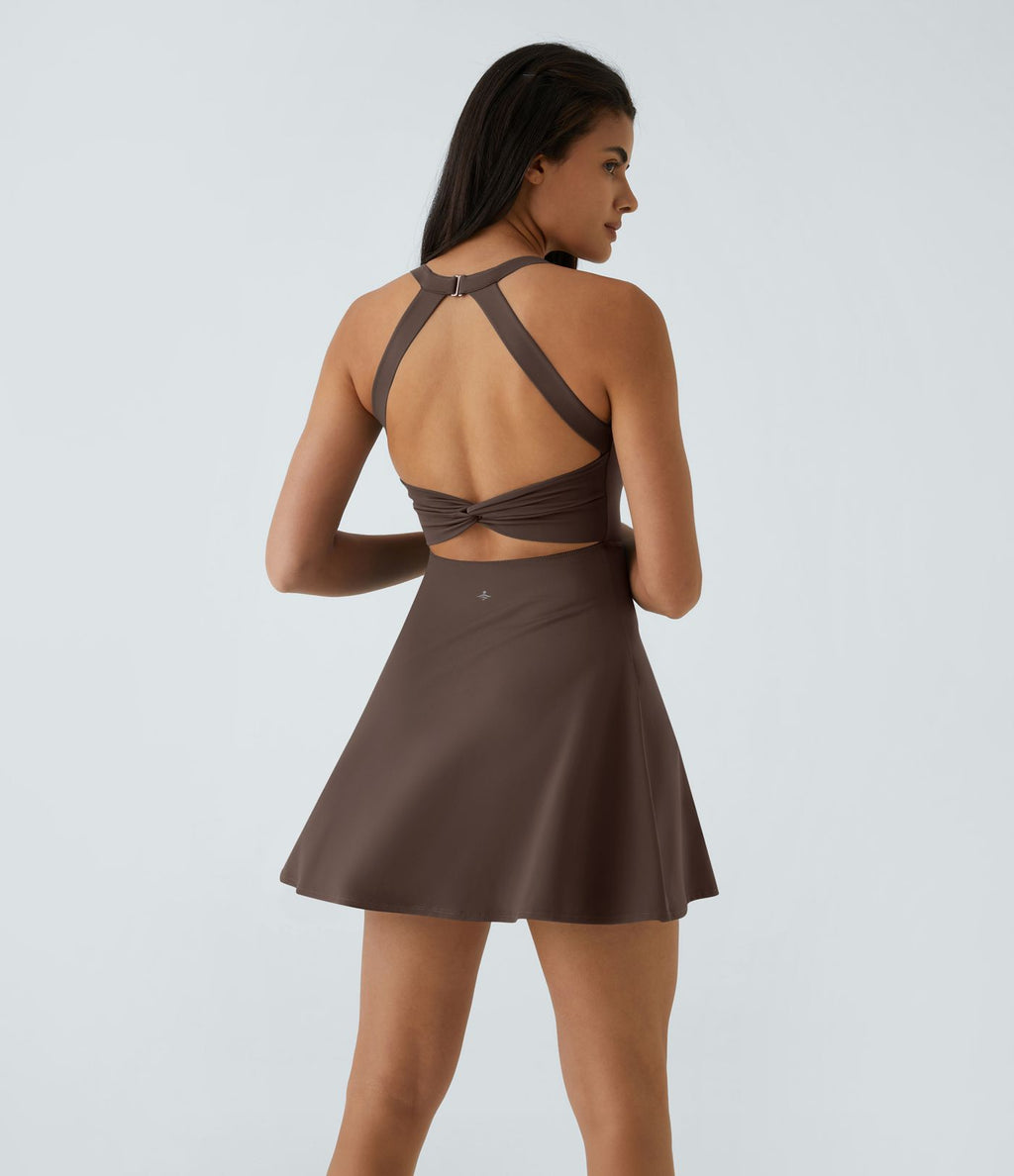 Robe Danse Sport Évasée Torsadée Dos Nu Plus Longue Easy Peasy Édition