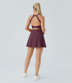 Robe de sport dos nu torsadée A-C