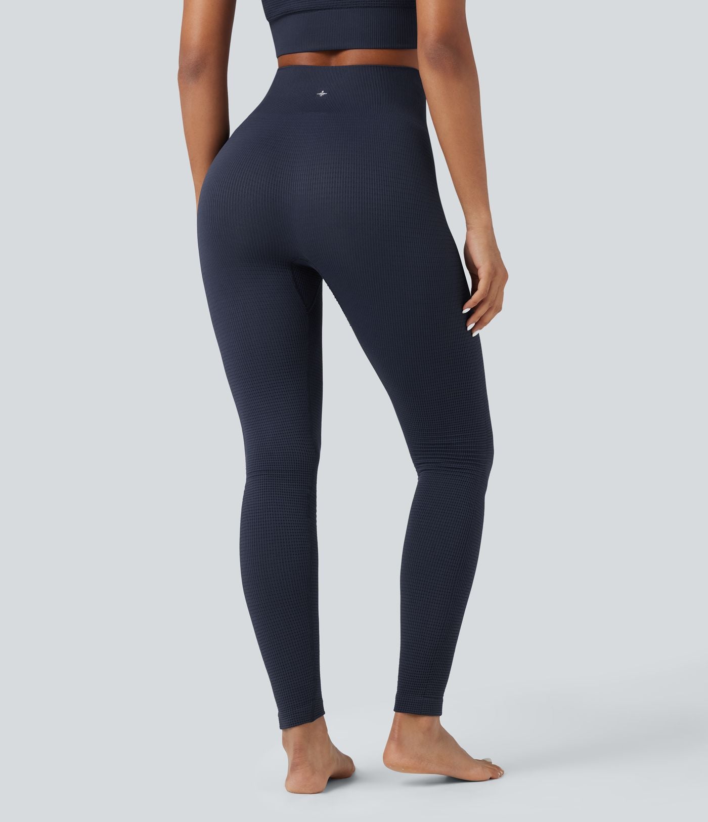 OneForm Seamless Flow Legging 7/8 yoga gaufré taille haute