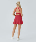 Robe de sport dos nu torsadée A-C