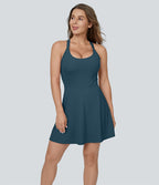 Robe de sport danse mini évasée E-G