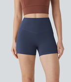 Short cycliste 7,5 cm d'entraînement gainant taille haute avec poches Halara UltraSculpt™