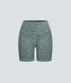 Short Course Biker Yoga Taille Haute avec Poches Latérales