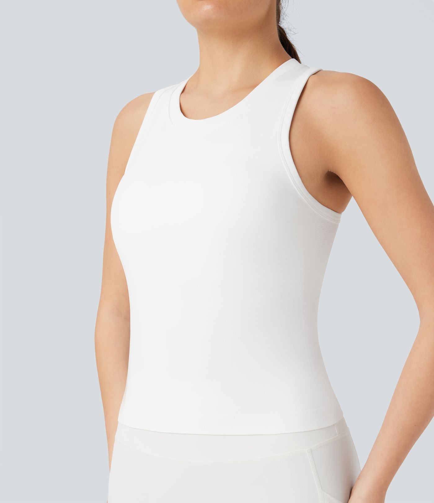 Débardeur yoga dos nageur avec brassière intégrée sans couture OneForm Seamless Flow