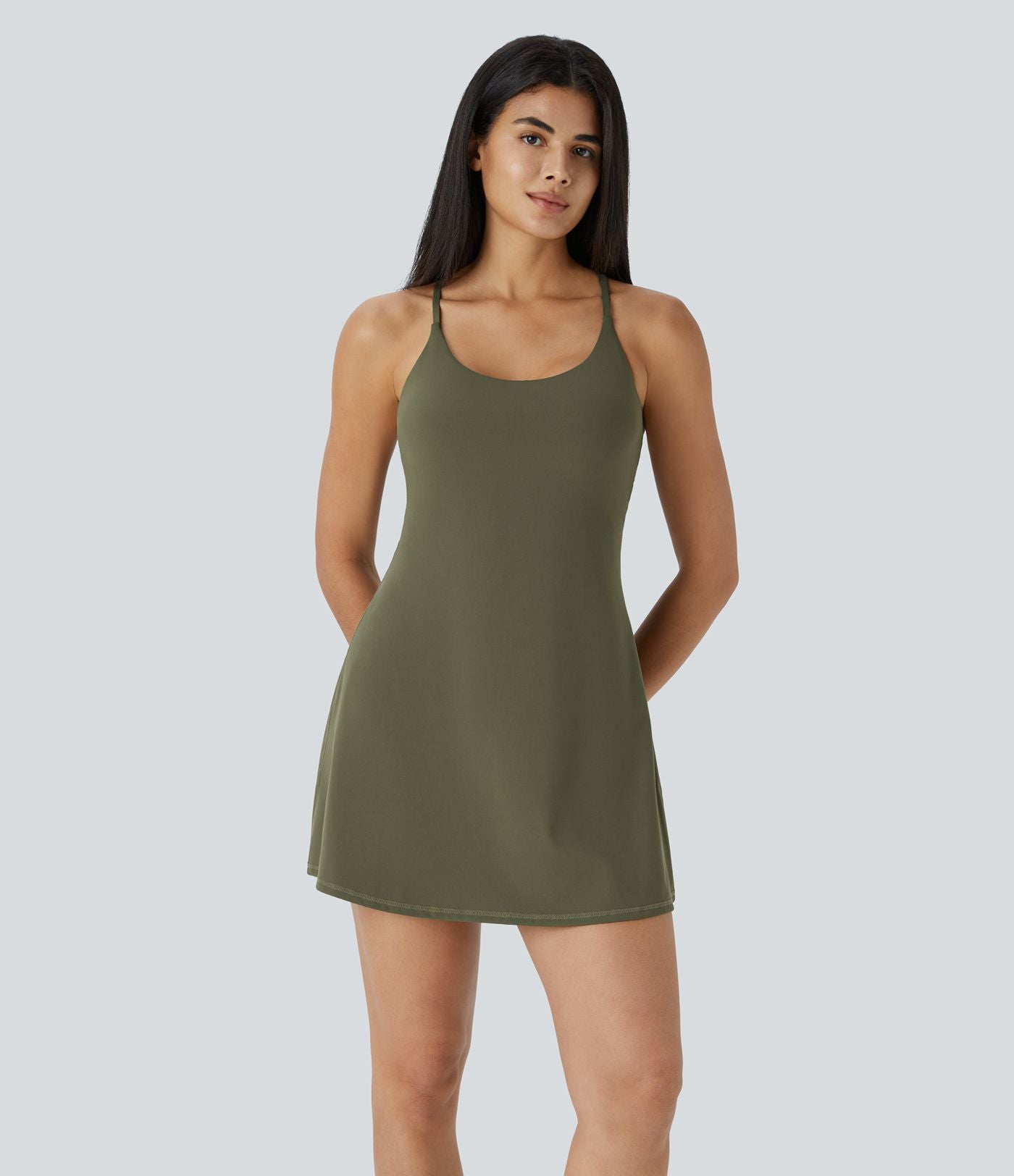 Robe de sport SoftlyZero™ Plush dos nu A-C