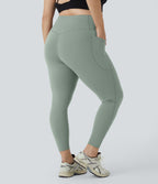 Legging d'entraînement gainant taille haute grande taille avec poches Halara UltraSculpt™