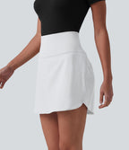 Jupe de golf courte 2-en-1 SoftlyZero™ Airy effet frais InstantCool taille ultra-haute gainant avec ourlet arrondi et poches