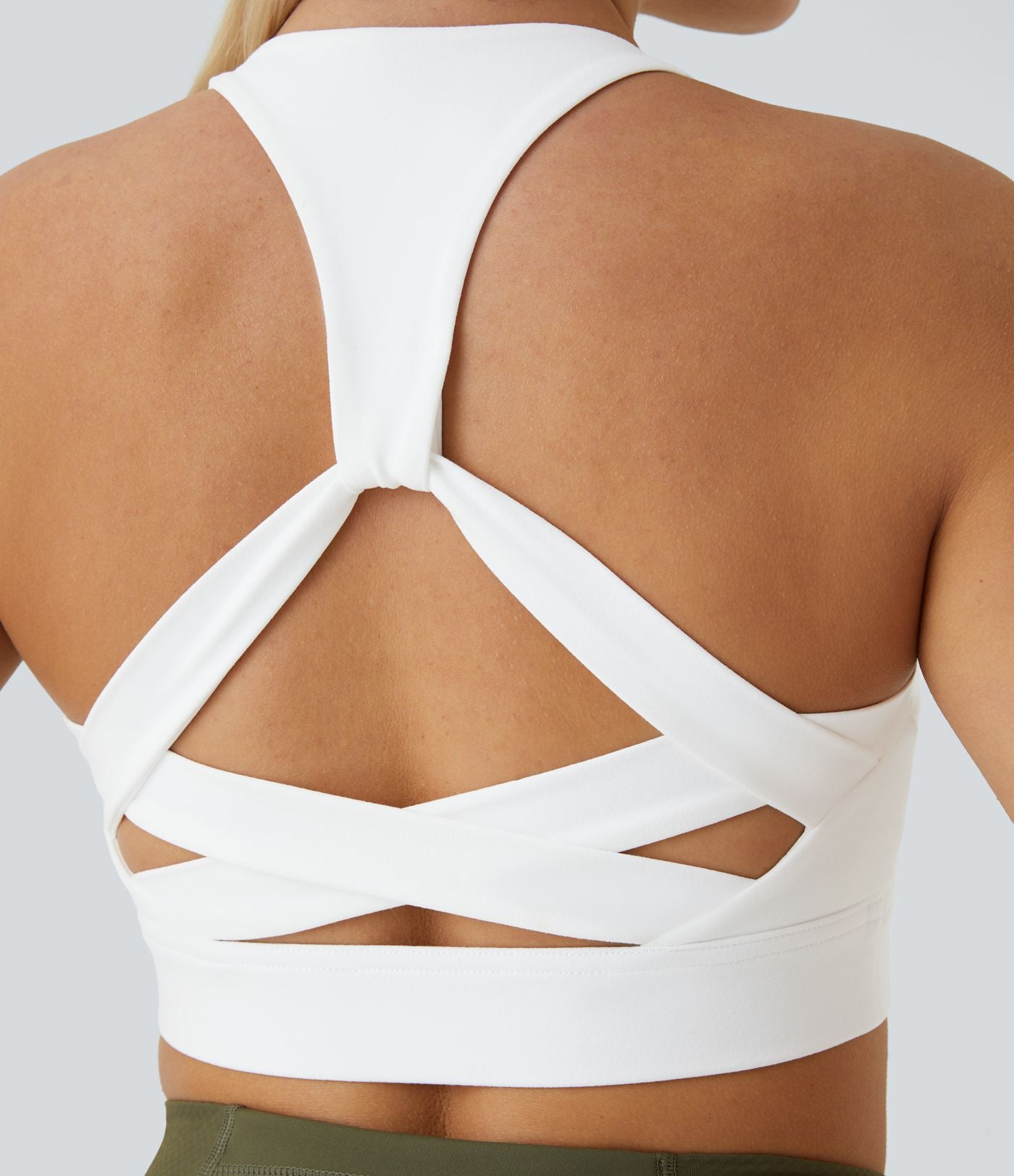 Brassière yoga dos nageur maintien léger A-C