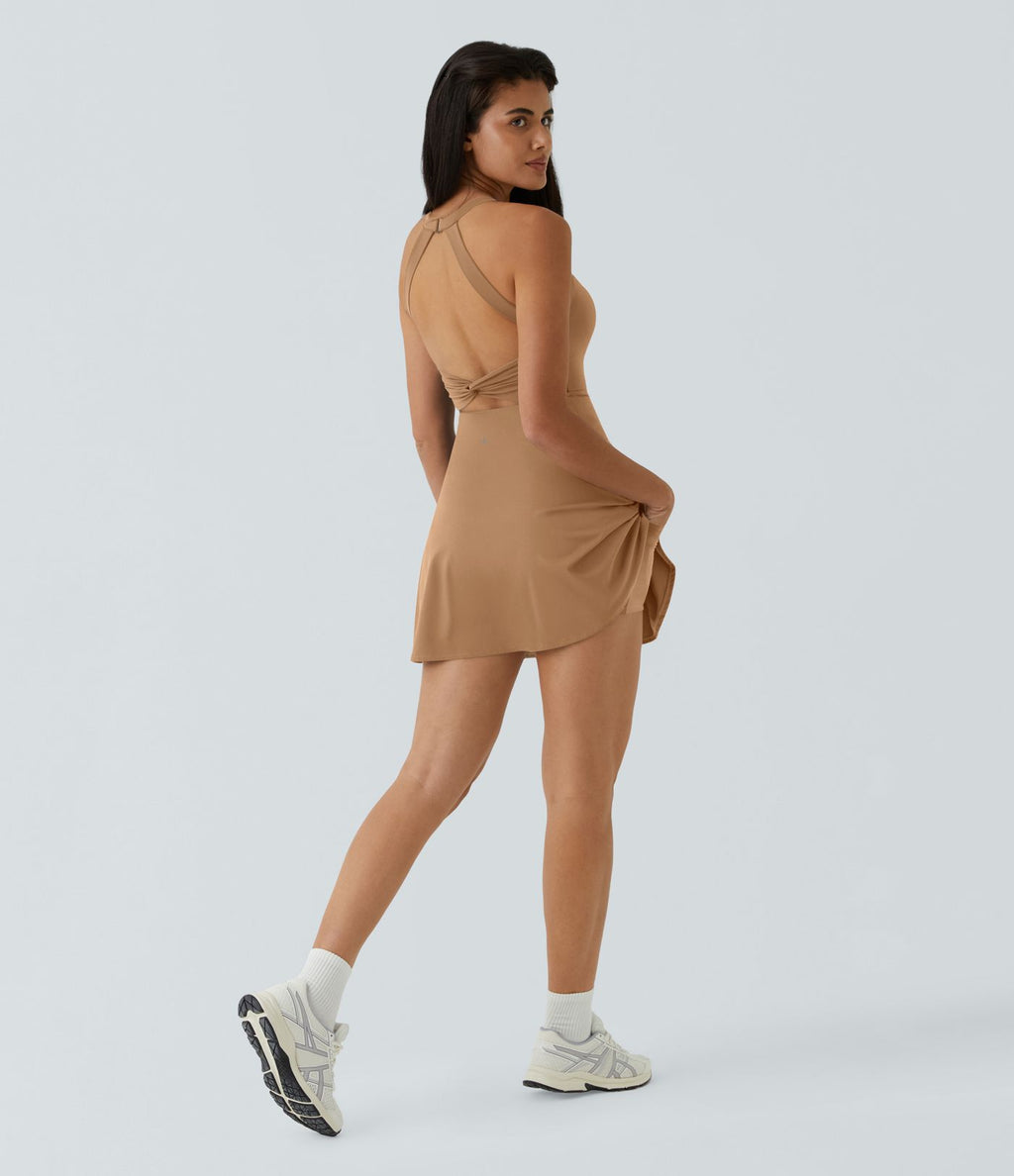 Robe Danse Sport Évasée Torsadée Dos Nu Plus Longue Easy Peasy Édition