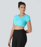 Softlyzero™ Plush Sports Top Ourlet Croisé