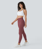 Legging yoga 7/8 taille haute froncé sans couture OneForm Seamless Flow
