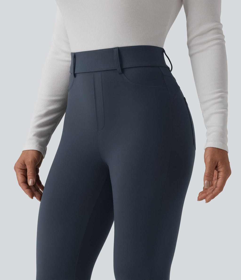 Legging décontracté 7/8 Halara UltraSculpt™ taille haute avec poches