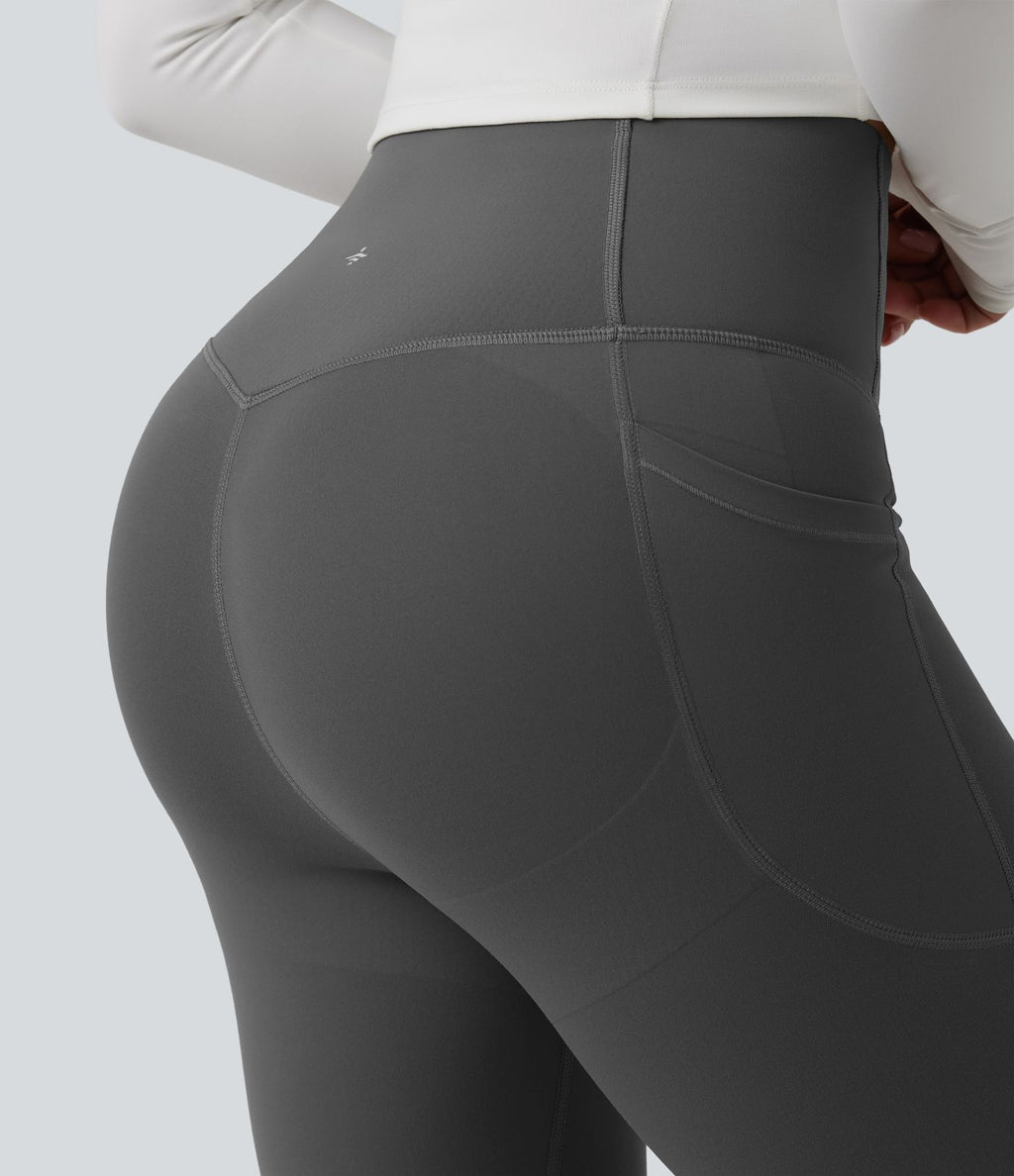 Legging sculptant d'entraînement corsaire Halara UltraSculpt™ taille haute galbant gainant avec poches