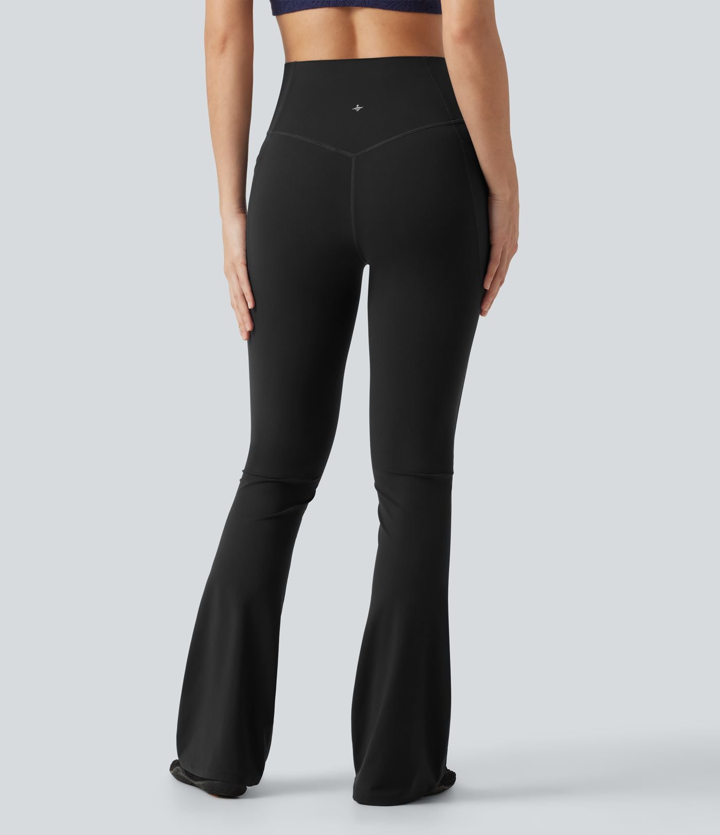 Legging de yoga bootcut Halara UltraSculpt™ taille haute gainant avec poches