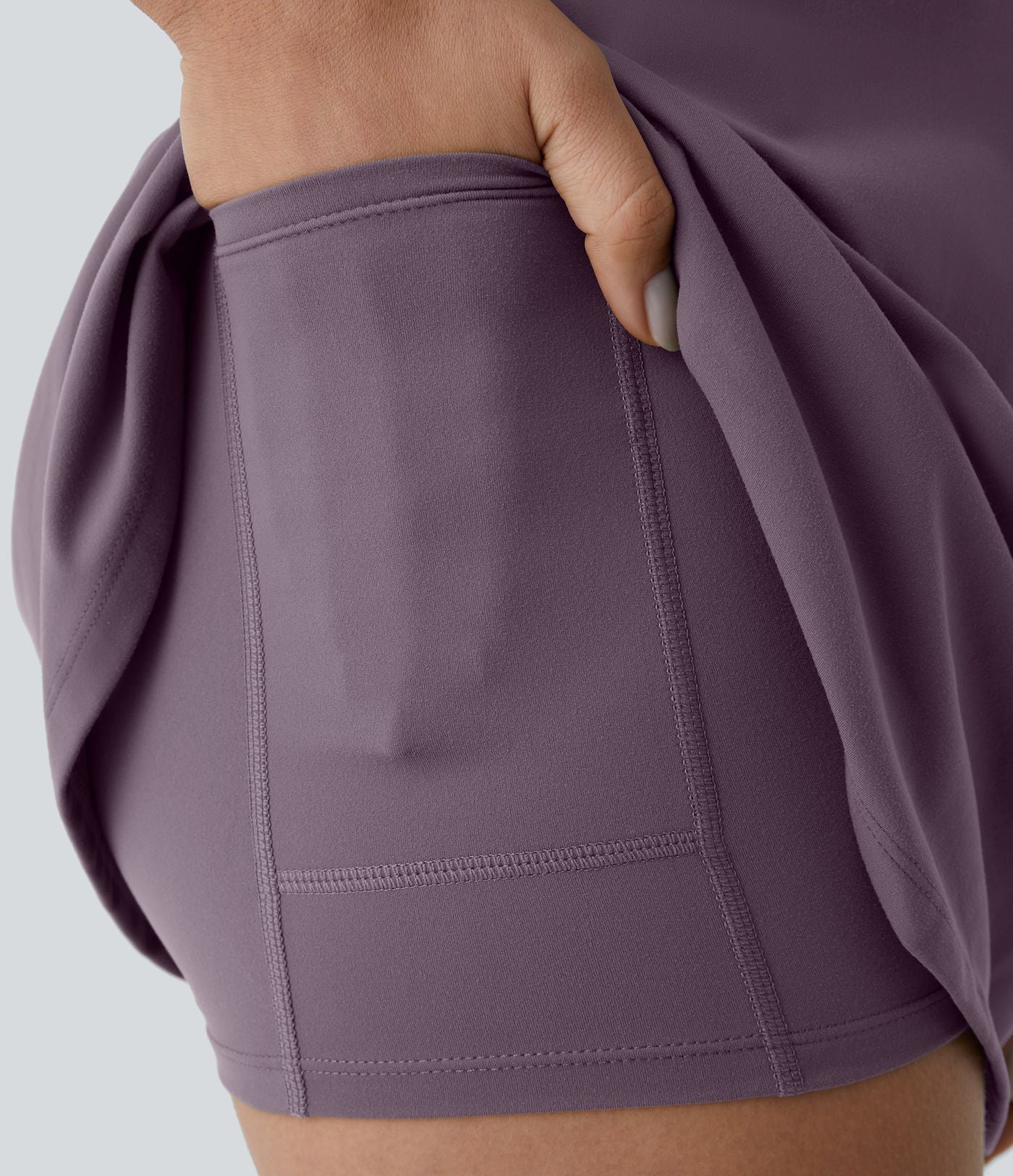 Robe de sport mini 2-en-1 SoftlyZero™ Plush avec poche E-G