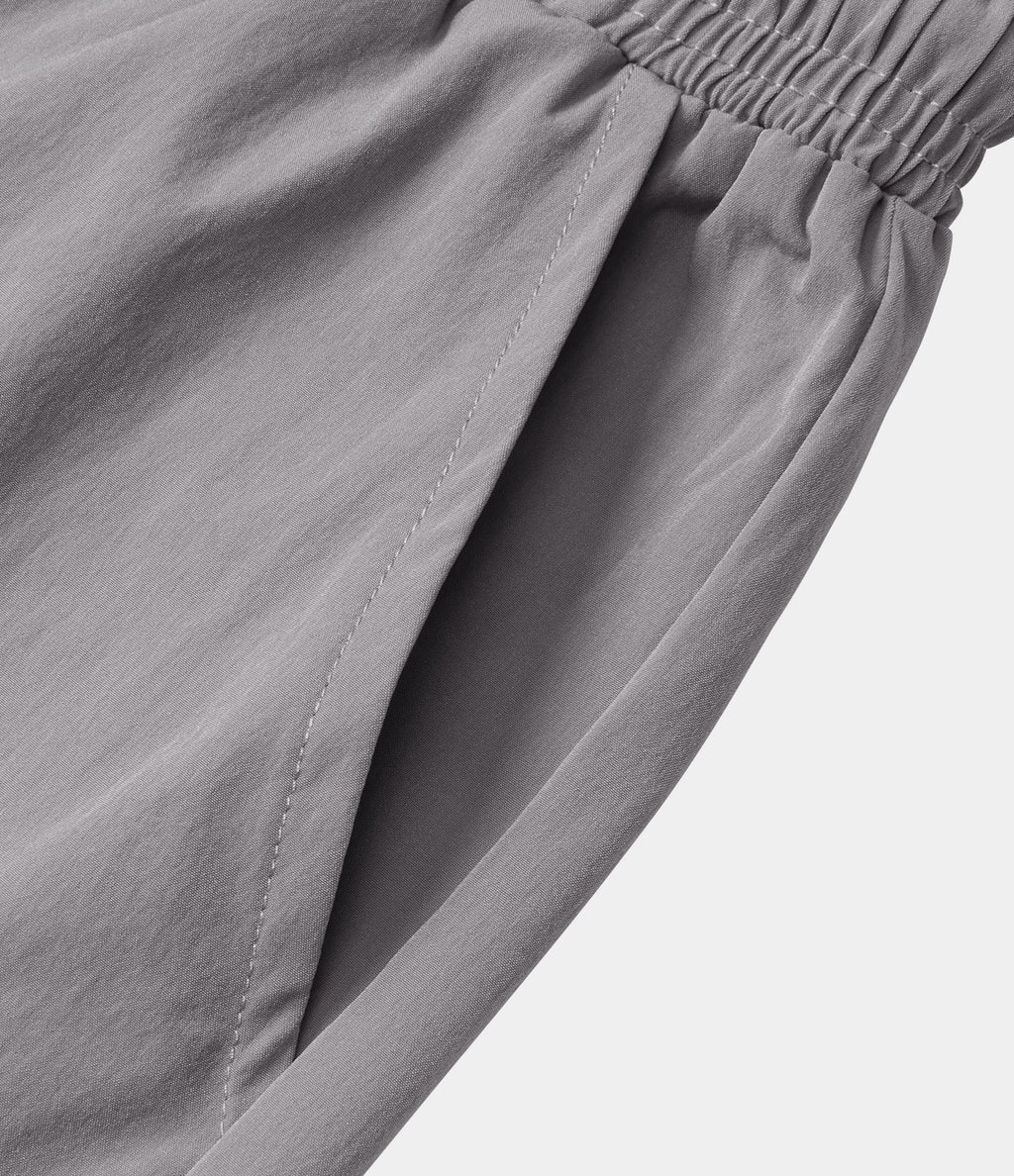 Jogging Cargo Casual à Taille Mi-Haute Cordon de Serrage et Poches Latérales