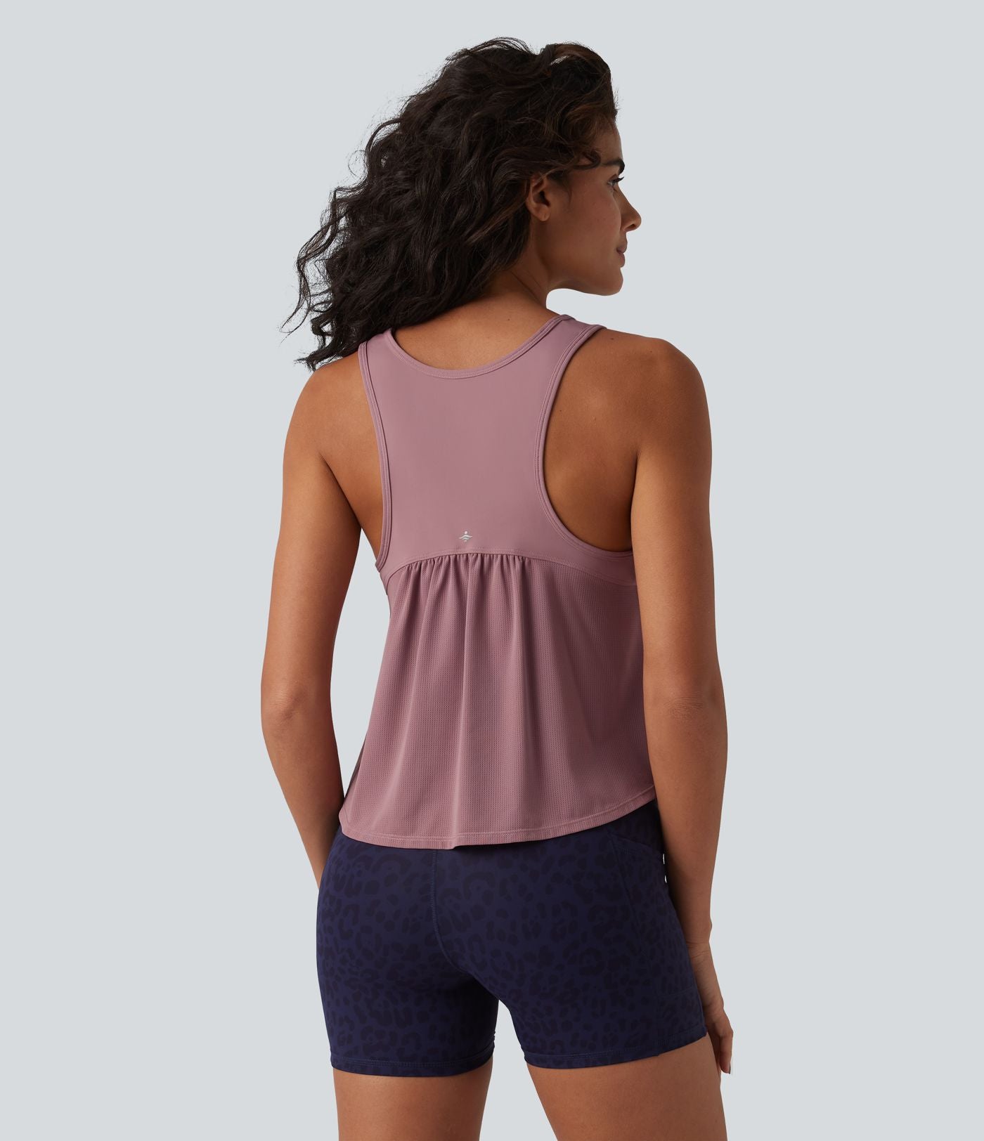Débardeur running col rond dos nageur mesh respirant effet frais InstantCool séchage rapide, protection solaire UPF50+