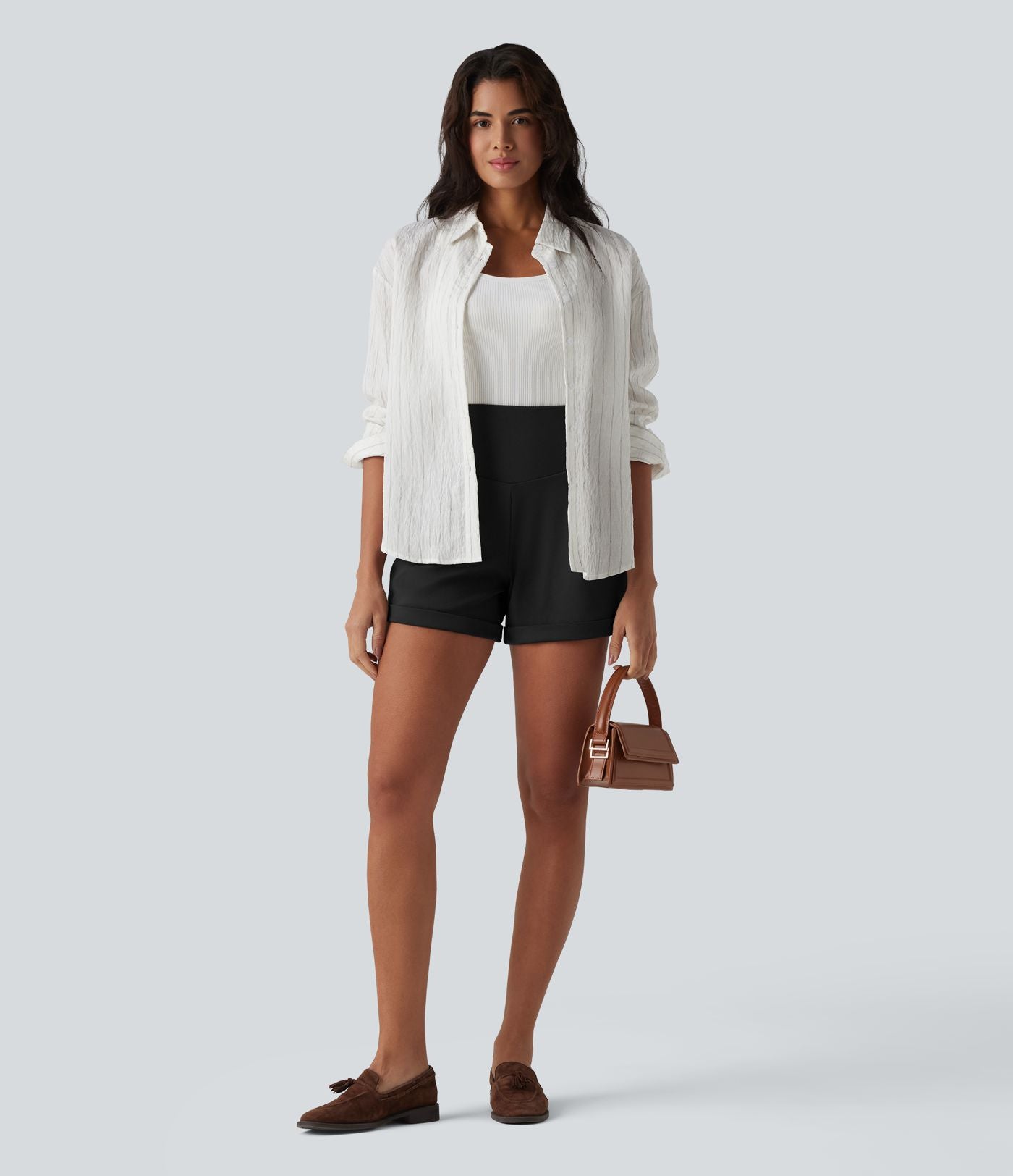 Short tailleur DayStretch gainant taille haute 10 cm avec poches