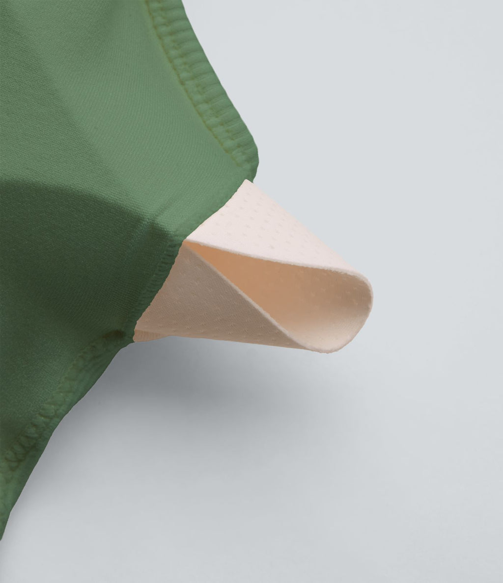 OneForm Débardeur casual sans couture col rond échancré dos en U avec soutien-gorge intégré