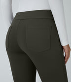 Pantalon tailleur taille moyenne Halara Flex™ avec poches