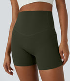 Short cycliste d'entraînement gainant taille haute UltraSculpt™ SoCinched à poches latérales 12,5 cm