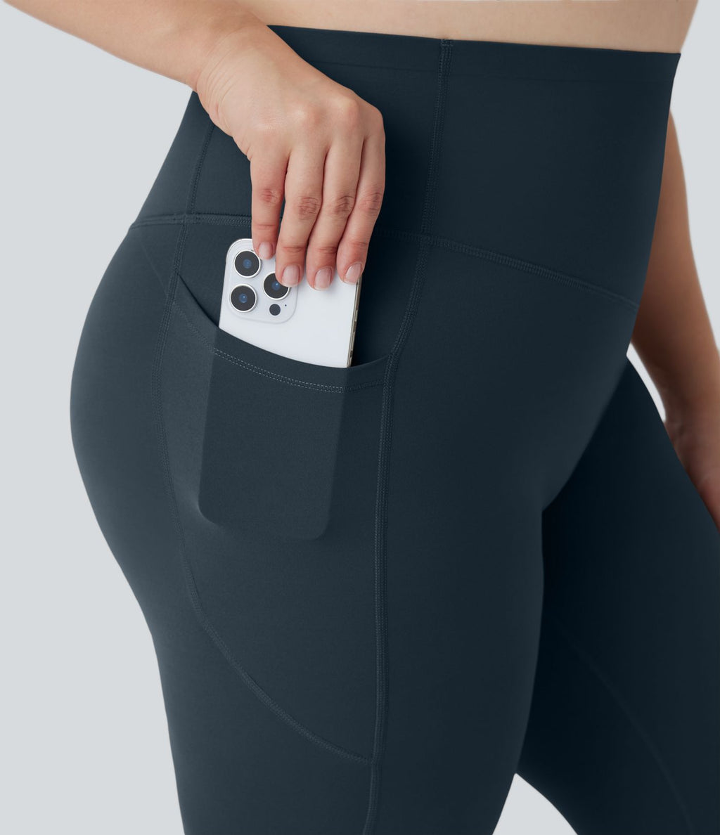 Legging d'entraînement gainant galbant taille haute grande taille avec poches Halara UltraSculpt™