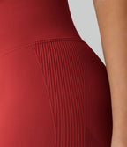 Legging push-up taille haute froncé sans couture OneForm Seamless Flow