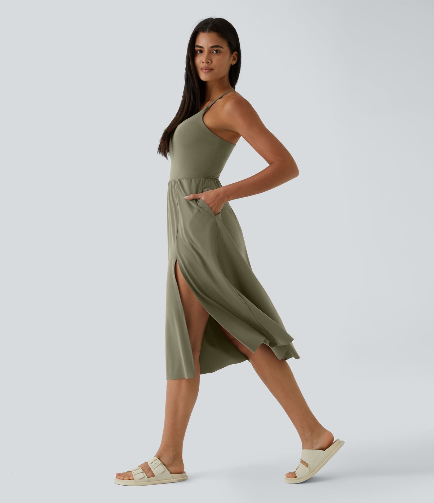 Quotidien Robe Mi-Longue Chill - La Land