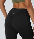 Legging 7/8 de yoga Softlyzero™ thermique taille haute avec poches latérales
