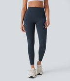 Legging de yoga gainant galbant taille haute avec fronces et poches Halara UltraSculpt™