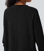 Sweat-shirt décontracté SpacerTek™ col rond et manches longues