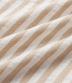 Salopette casual rayée effet lin avec poches