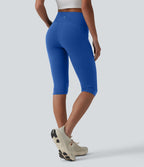 Legging de yoga corsaire SoftlyZero™ taille haute avec poches - UPF50+