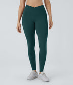 Patitoff™ 2.0 Legging Yoga Résistant Poils d'Animaux Taille Haute Croisée Poches Latérales