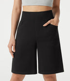 Short ample casual taille haute 25,5 cm avec poches
