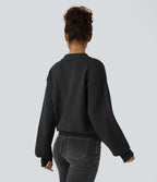 Pull décontracté à col chemise avec poches poitrine boutonnées