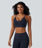 Brassière de sport yoga maintien léger sans couture OneForm Seamless Flow