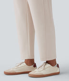 Pantalon décontracté SpacerTek™ taille haute, coupe relax large 7/8, avec poches