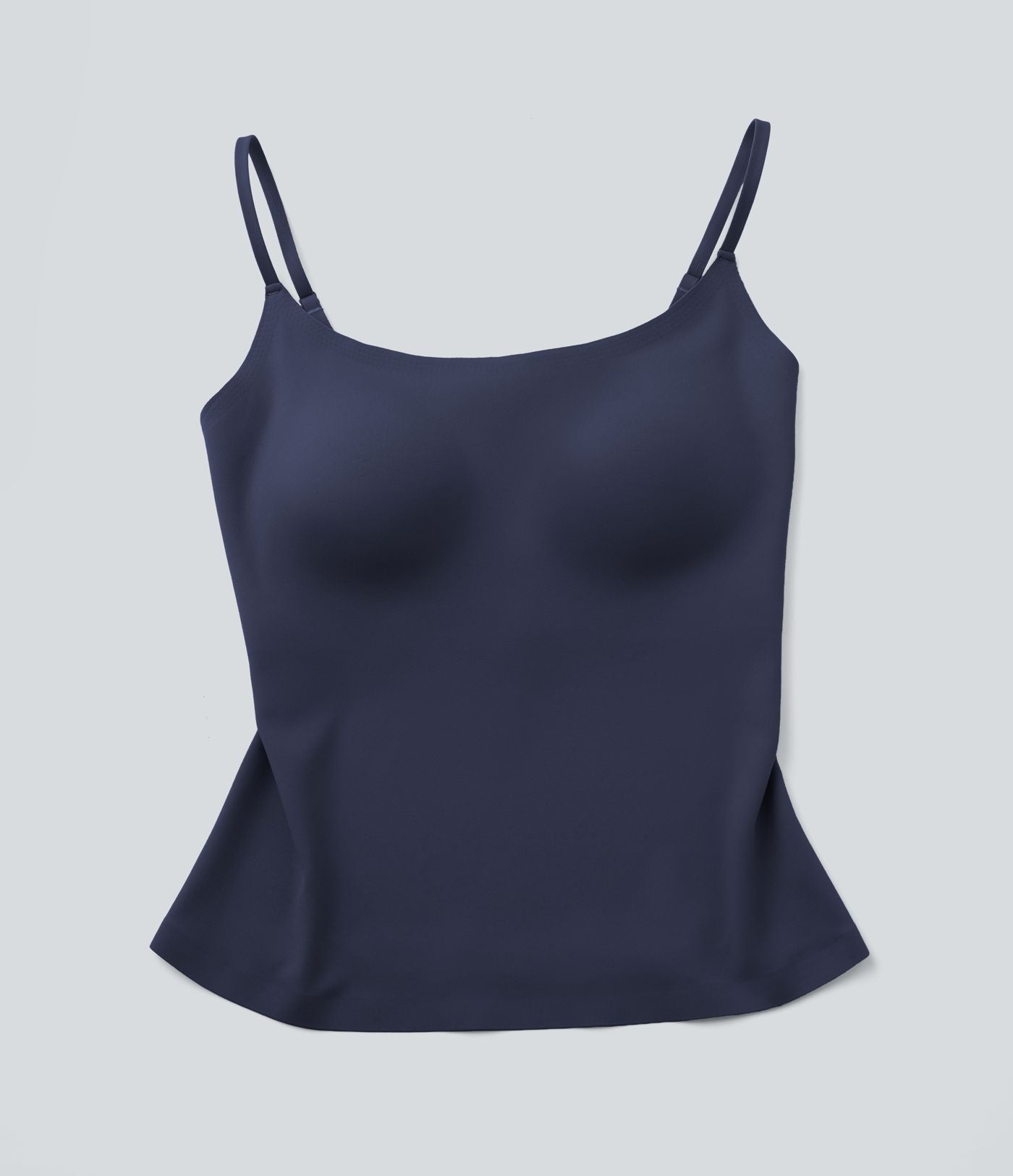 Débardeur décontracté à col rond et soutien-gorge intégré, bonnets BE