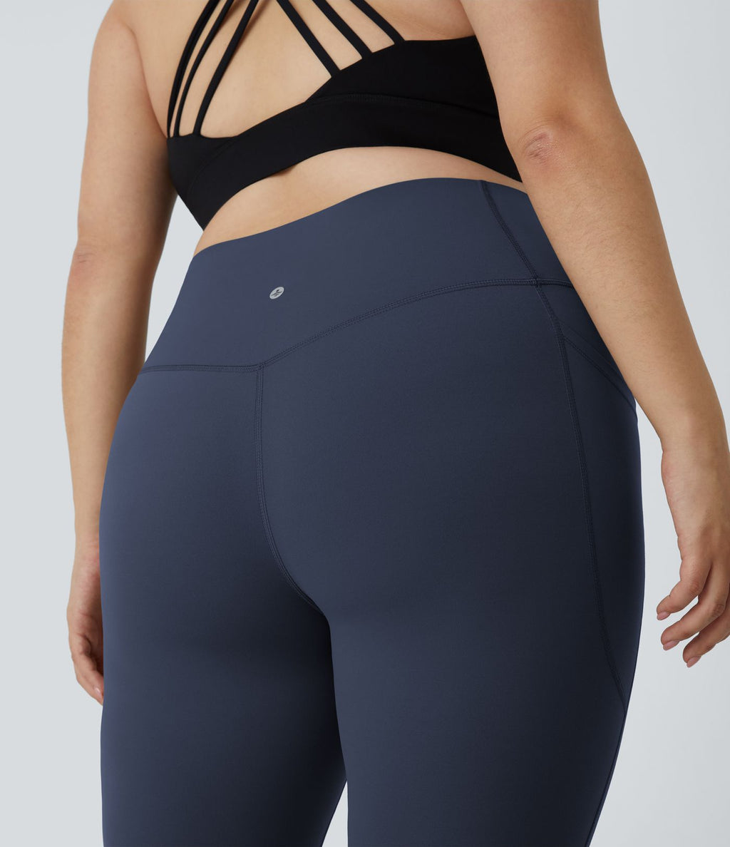 Legging d'entraînement gainant taille haute grande taille avec poches Halara UltraSculpt™