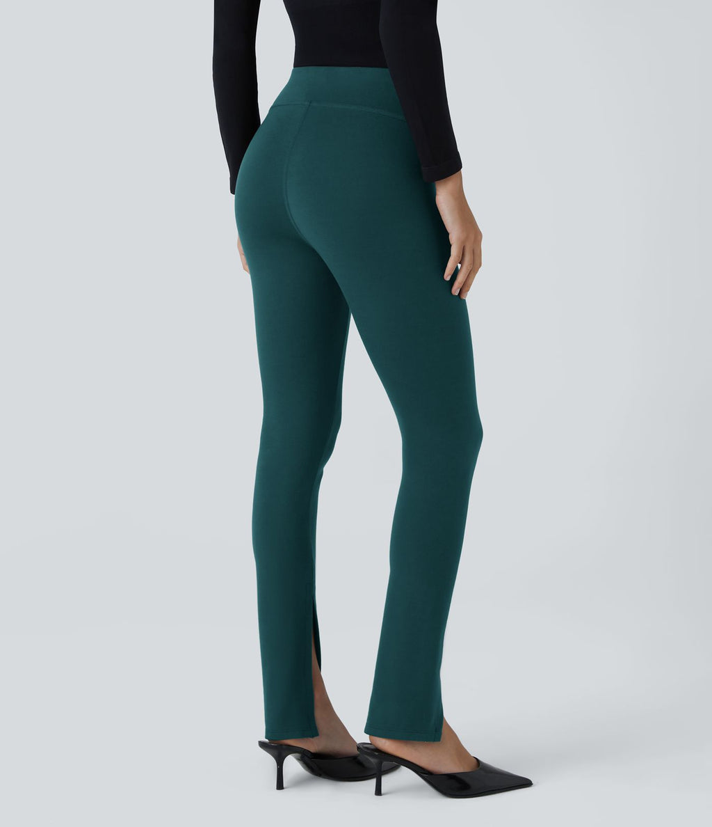 Pantalon tailleur devant taille haute Halara Flex™