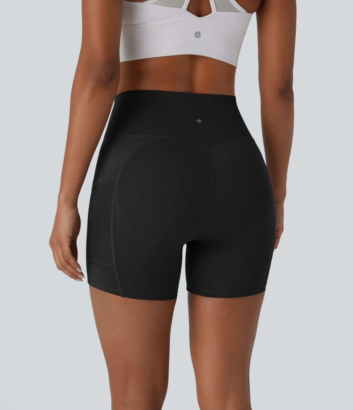 Short 2-en-1 d'entraînement gainant taille haute à séchage rapide avec poches Breezeful™