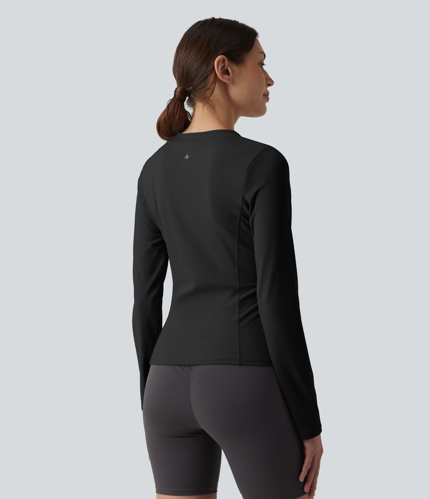 Haut de sport d'entraînement SoftlyZero™ Airy col V manches longues effet frais InstantCool, protection solaire UPF50+