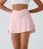 Jupe de tennis SoftlyZero™ Airy 2-en-1 avec poches latérales croisées effet frais InstantCool, Lucid, longueur allongée