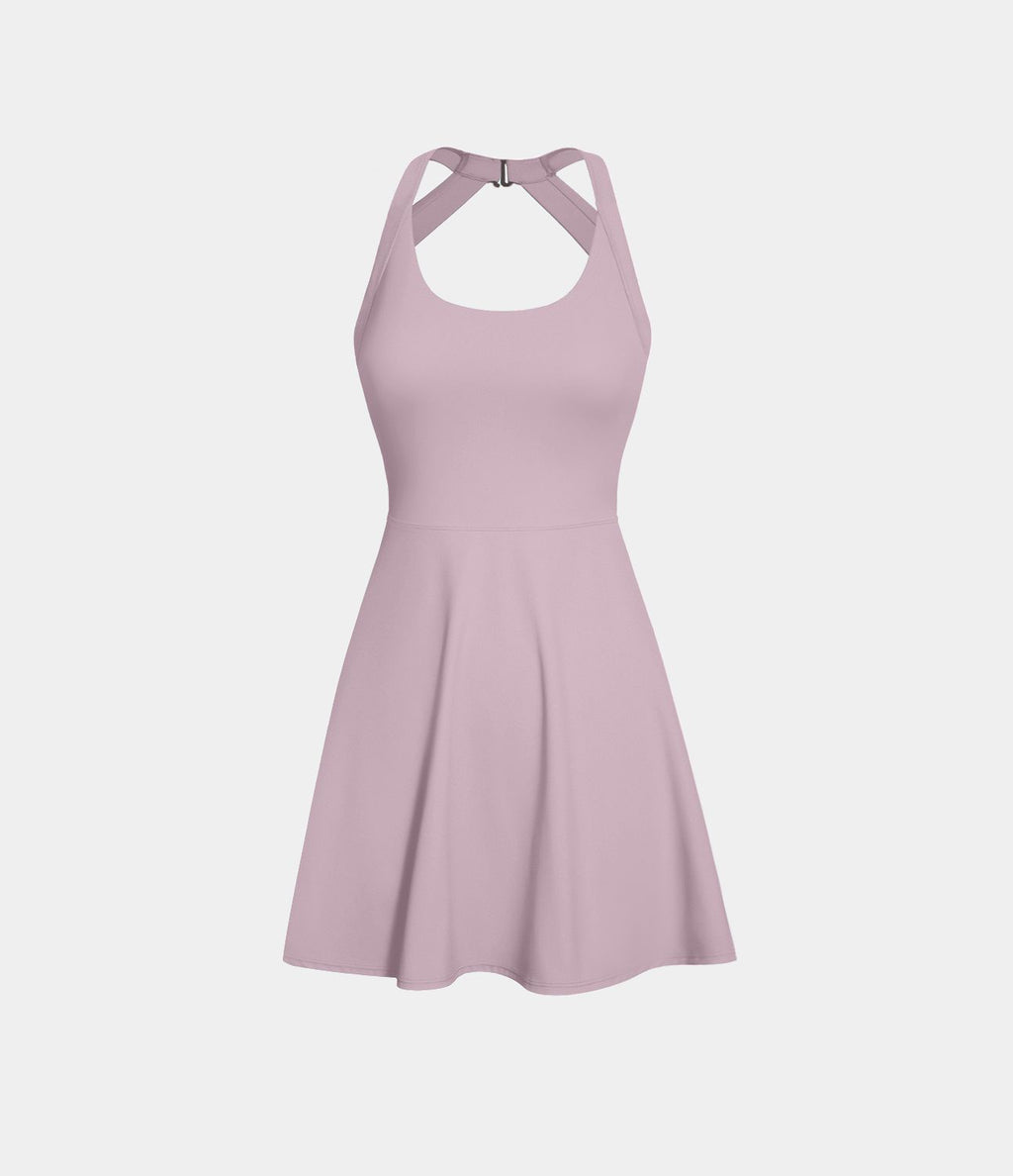 Softlyzero™ Airy Robe Sport Torsadée Dos Nu Édition Easy Peasy