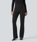 Pantalon tailleur bootcut gainant taille moyenne Halara Flex™