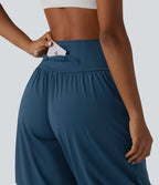 Short ballon de yoga SoftlyZero™ Airy effet frais InstantCool taille très haute avec poches