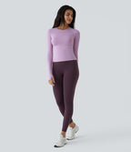 Top Sport Yoga Uni Trous pour les Pouce