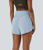 Breezeful™ Shorts 10cm Casual à Séchage Rapide Taille Haute et Poche Latérale